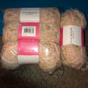 4 Skeins Isaac Mizrahi yarn